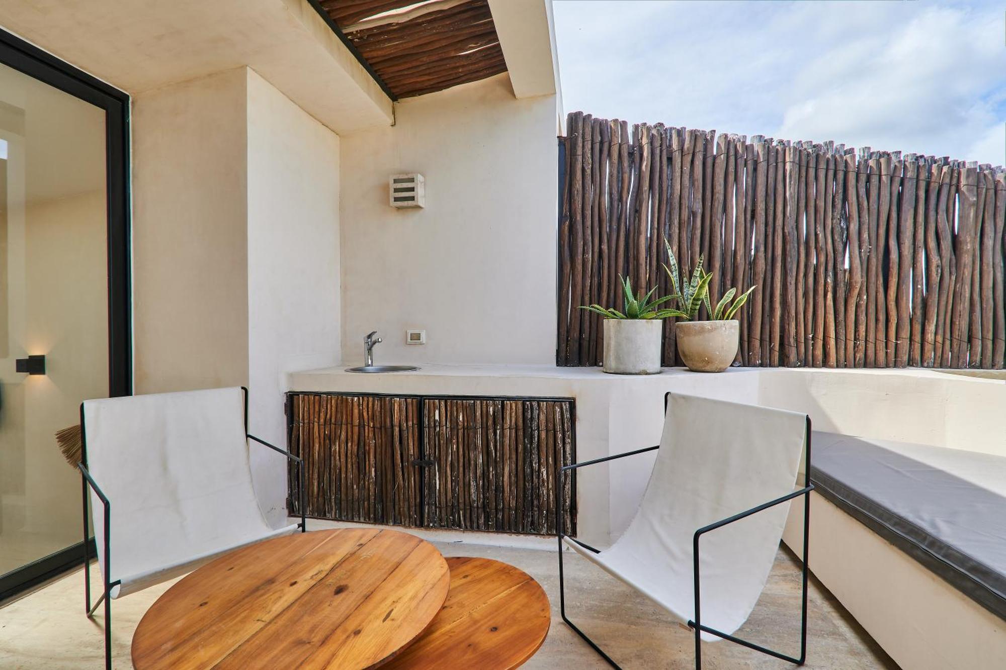 Dhalia - Private Roof With Pool & Beach Club Access 图卢姆 外观 照片